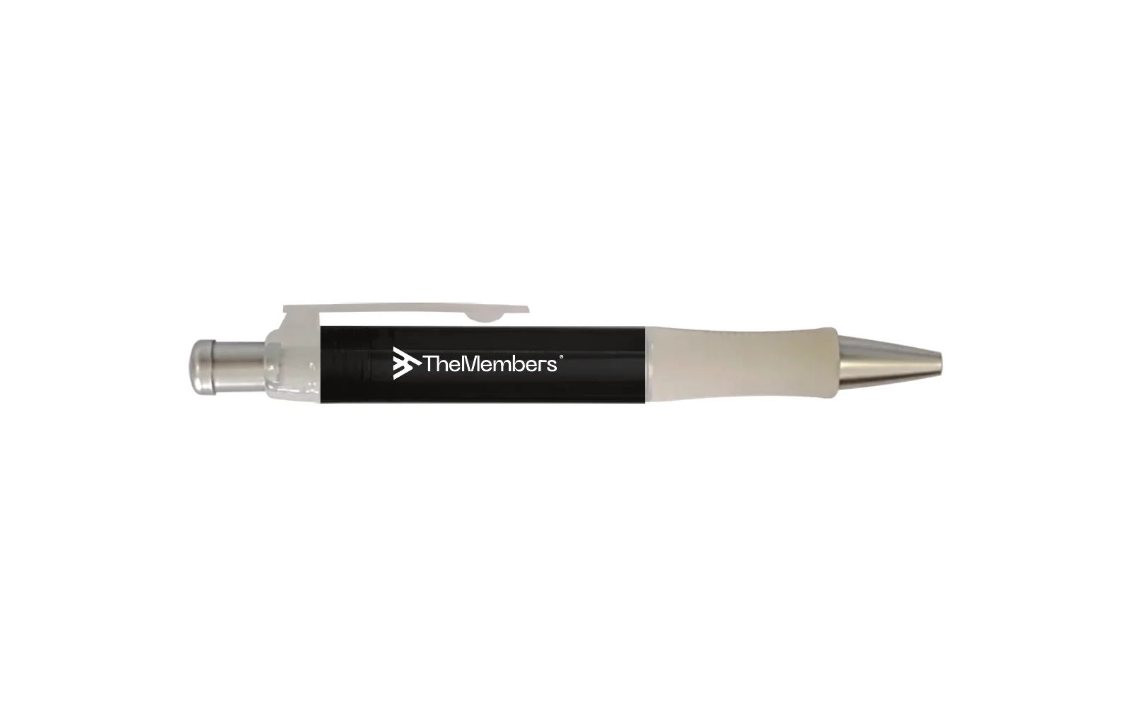 Caneta com a marca The Members aplicada